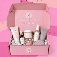 Boîte d'emballage sur mesure pour crème visage, boîte en papier noir, rouge, blanc et or pour pot ou tube de crème visage