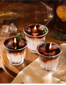 Coffret cadeau de bougies parfumées au café en cire de soja personnalisées LANJO – Cadeaux personnalisés pour mariage/décoration de la maison - Product Image 4