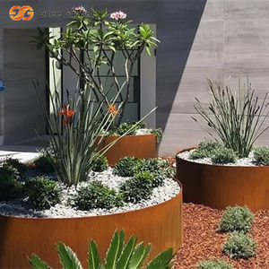 Systèmes de clôtures paysagères en acier corten de style industriel - Product Image 3