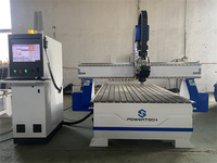 Machine de gravure sur bois CNC 3 axes 3D 9 kW avec changeur d'outils linéaire pour meubles en bois, dotée d'un moteur à engrenages et d'une pompe