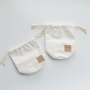 Sacs en toile de coton écologiques avec logo personnalisé, sacs à cordon, sacs pour bijoux, chaussures, produits cosmétiques, sacs anti-poussière - Product Image 4