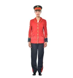 Uniforme a fascia per donna comoda e respira liberamente uniforme cerimoniale