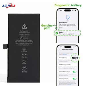 Baterai Asli Ilinda OEM Diagnostic untuk iPhone 12 12 Pro 12Mini 12Pro Max Kesehatan 100% Baru Ditingkatkan - Product Image 1