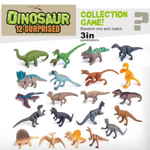DC 12 piezas pequeña simulación coleccionable realista <span class=keywords><strong>Jurassic</strong></span> <span class=keywords><strong>World</strong></span> dinosaurio juguete educativo figuras de animales estáticos - Product Image 2