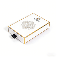 Boîte cadeau de luxe en papier imprimé personnalisée de haute qualité avec logo, impression 4 couleurs, vente en gros, pour bijoux
