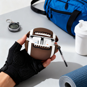 Coque de téléphone <span class=keywords><strong>VILO</strong></span> compatible Rugby pour étui 1/2, hommes et femmes, écologique, anti-chute, peinture UV, silicone, dessin animé 3D, football américain - Product Image 5