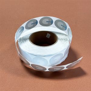 Étiquette antivol pour magasin, 40 mm, ronde, RF 8,2 MHz, souple, sans code-barres, pour la lutte contre le vol en magasin de détail - Product Image 2