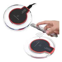 Chargeur sans fil rond de type C pour Samsung S24 S23 S22 iPhone 16 15 14 13 Chargeur de téléphone sans fil