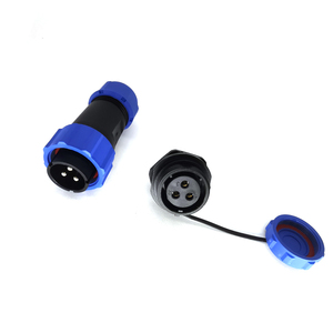 SP21 IP68防水ケーブル<span class=keywords><strong>3</strong></span>ピンプラグとソケットコネクタ航空30A - Product Image 4