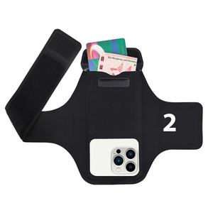 Bolsa Deportiva para Brazo Unisex Personalizada al por Mayor, de 6.8 Pulgadas, con Cordón Ajustable, para Teléfono, Compatible con Apple, para Ejercicio al Aire Libre - Product Image 3