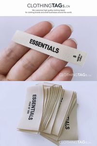 Etiquetas de Cartón para Ropa Bordadas Personalizadas de Alta Calidad, Diseño Único con Centro Plegable en 3D para Mostrar Información Textual Importante - Product Image 2