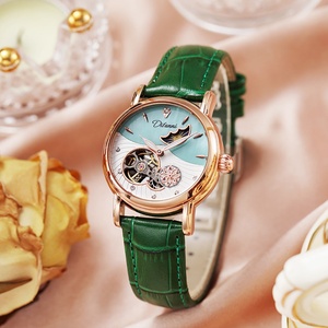Montre mécanique automatique, montre étanche, tendance mode féminine, montre multifonctionnelle soleil-lune-étoile pour couple - Product Image 3