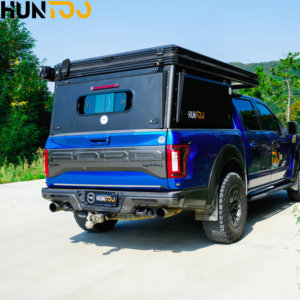 Huntoo Factory Direct Quick Deploy Aluminum Hard Shell Pop up Camper Topper for Full Size Truck Crew Cab - Product Image 5