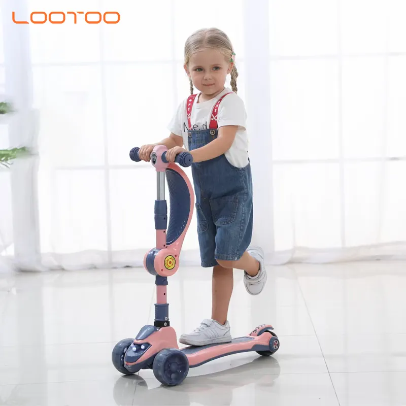 Bambino di scooter A Buon Mercato prezzo di nuovo a cavallo da corsa giocattolo ragazze scooter età 3/bambini 3 ruote scooty / top per bambini scooter