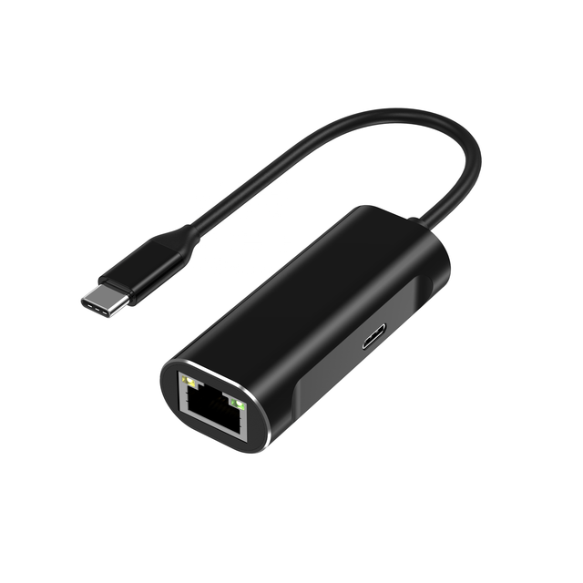 Network Interface C to Rj45 Gigabit LAN 1000GB/S Port Mini Easy Carry Pc Accessories with PD 100W Usb c Hub 2 in 1 USB HUB