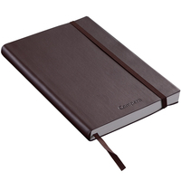 COMIX Carnet personnalisé avec logo, reliure thermique en cuir, impression par sublimation, utilisation promotionnelle, format B5, 154 feuilles