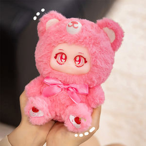 Nouveau design vente chaude <span class=keywords><strong>meilleure</strong></span> boîte aveugle <span class=keywords><strong>dessin</strong></span> <span class=keywords><strong>animé</strong></span> bonbons ours fête vinyle visage peluche poupée porte-clés jouets boîtes mystère personnalisées - Product Image 2