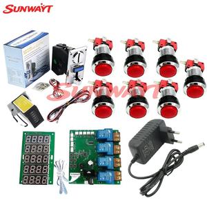 Kit de carte de contrôle de temps JY-215 avec accepteur de pièces multiples et adaptateur secteur pour distributeur d'eau - Product Image 2