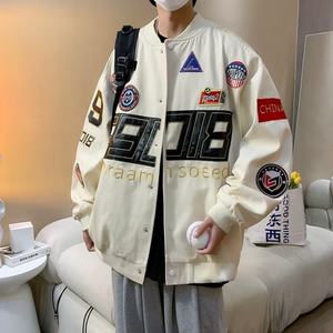 Chaqueta de Invierno para Mujer, Estilo Hip Hop, Oversize, con Estampado de Alta Calidad, Personalizable con Logotipo Frontal, Bordado 3D Tipo Toalla, Sudadera con Capucha de Béisbol - Product Image 4