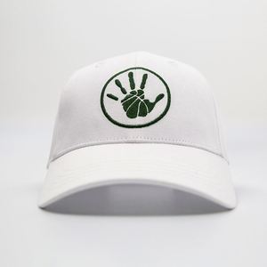 Casquette de baseball personnalisée à 6 panneaux avec broderie de logo vert, design pour papa, équipe, basketball, casquettes de sport - Product Image 4