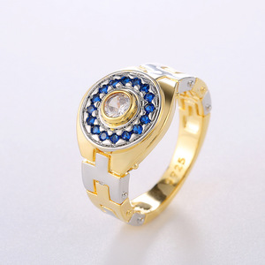 Anello a Forma di Cinturino per Orologio da Uomo, Stile Hip Hop Creativo, Accessorio da Dito Audace e alla Moda, Regalo per Feste - Product Image 4