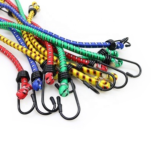 Corde élastique à 20 mètres, robuste, extérieur, résiste aux intempéries, avec crochets revêtus, pour tentes de voiture, Camping - Product Image 4