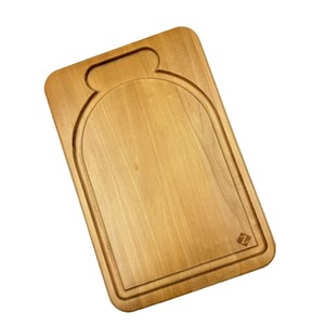 Planche à découper en bambou 38x25.5x2cm rectangulaire pour la cuisine, pour couper les légumes et les fruits - Product Image 1