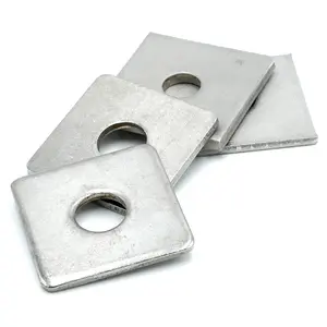 Wholesale Fastener M5 M6 M8 M10 M14 insulation steel zinc coat m6 square washer