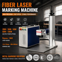 Machine de marquage laser 20W/30W/60W/100W, marqueur laser à fibre portable, étui pour marqueur laser à fibre pour pièces automobiles