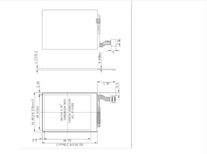 Module d'affichage AMOLED 2,6 pouces 240x320 points Interface MCU 24 broches B vers B Écran TFT LCM - Product Image 5