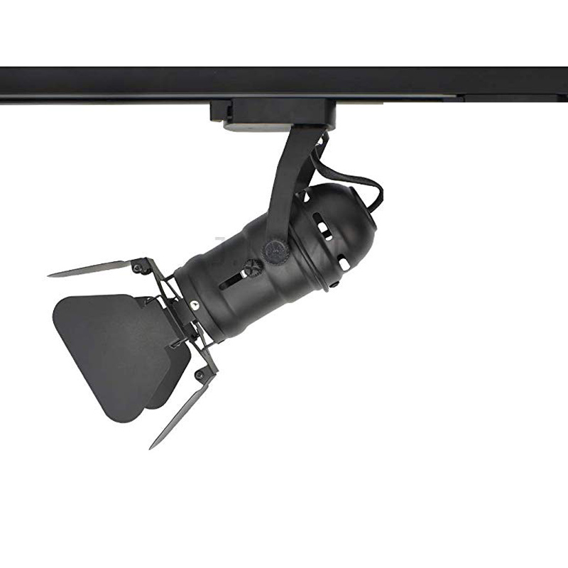 4 листа Gu10 основание 3 провода, 3 Вт, 5 Вт, 7 Вт, светодиодный прожектор мини двери сарая трек светильник