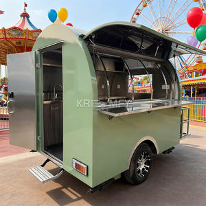 Camion de café mobile, camion de boulangerie, petite remorque de restauration, camiones de comida - Product Image 1