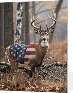 Kits de <span class=keywords><strong>peinture</strong></span> <span class=keywords><strong>par</strong></span> numéros sans cadre SONGWOOART, série animaux cerfs, 3 pinceaux, toile d'art, décoration intérieure, pour débutants - Product Image 2