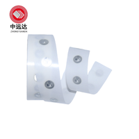 ISO14443A NFC Ntag213 RFID Tag 13.56MHz Mini PVC PET Plastique Époxy Autocollant Humide Incrustation Étanche 1k Puce pour Paiement Hôtel