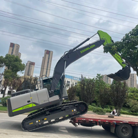 ZE205G Excavatrice sur chenilles de 20,5T, puissance de chantier, moteur Cummins, bras ACS avancé, système hydraulique à haut débit, pour travaux routiers