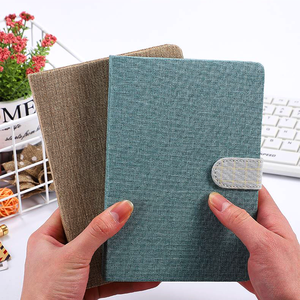 Personnalisable A5 A6 Lin Couverture Libretas Stationnaire Organisateur Lin Rabot Livre Journaux Cahiers Impression - Product Image 3