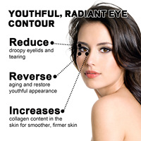 Crème raffermissante instantanée pour les yeux de marque privée Crème pour les yeux anti-âge raffermissante pour les ridules des pattes d'oie