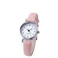 Montre Étudiante Écologique Prête à l'Expédition Transfrontalière pour Femme, Bracelet Fin en Acrylique, Mouvement à Quartz, Boîtier en Alliage de Zinc, Aiguille de 26 mm