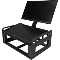 Support d'écran tactile Dell P2418HT 24 pouces en plastique avec angle réglable, compatible avec les modèles MA OnPC Command Wing 2RU 3RU et plus bas