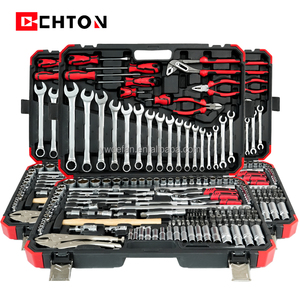 <span class=keywords><strong>180</strong></span> <span class=keywords><strong>PCS</strong></span> ngọc trai Nickel Matte kết thúc 72 răng Ratchet cờ lê Ổ cắm cờ lê công cụ thiết lập với hộp mạnh mẽ - Product Image 1