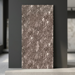 Azulejos de Porcelana de Mármol Roar Brown de 600x1200 mm, Doble Carga, Acabado Brillante, para Piso y Pared, Calidad Premium - Product Image 1
