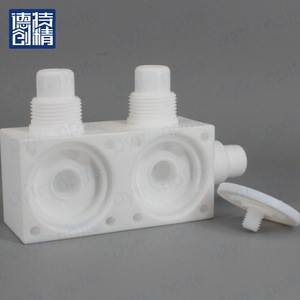 ชิ้นส่วน PTFE ของ Dechuang ขนาดตามสั่ง ความบริสุทธิ์สูง สำหรับอุปกรณ์เซมิคอนดักเตอร์ - Product Image 1