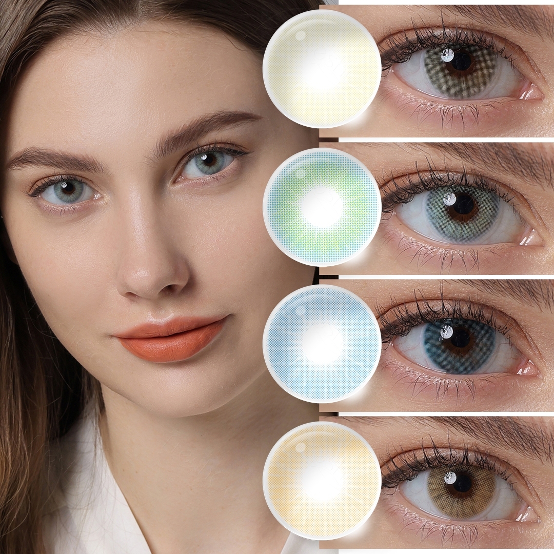 Freshgo Hidrocor Colored Contact Lenses Dahab Top 1 Contact Lenses OEM ODM Color Contact Lens