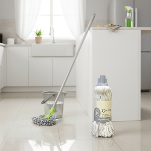 MOP IN COTONE SPECIALE 220 Grs (scatola da 48 pz) ALTA QUALITÀ E LUNGA DURATA - Product Image 3