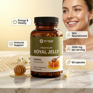 Marca Privada/OEM/ODM, Cápsulas de Jalea Real 2500MG, Energía Natural, Suplemento para el Apoyo Inmunitario, Calidad Premium, 60 Cápsulas - Product Image 3