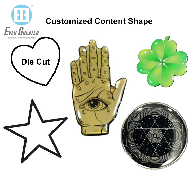 Излучения стикеры цифровых продуктов с защитой от радиации 24k золотое покрытие наклеек на мобильные телефоны