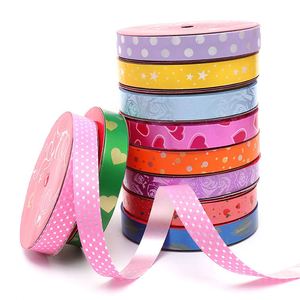 Factory Supplier Wedding Gift Decorative Solid Color Heart Printing pp <b>Ribbon</b> Wedding Christmas Party Ballon <b>Decoration</b> - Product Image 3