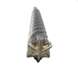 SDS MAX 6 Cutting Edges Hammer Drill Bit Carbide Tip Masonry Drill Bit For Stone Brick