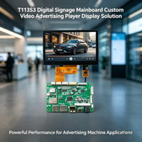 Boîtier intelligent T113S3 pour publicité, PCBA DDR3, pilotes d'affichage LVDS/EDP/MIPI, module 4G/5G LTE, réseau sans fil WiFi 2.4G/5G + BLE