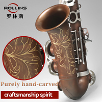 Manufacturer Wholesale Retail Comfortable Keys Eb Professional High Grade Woodwind Instrument X8 Alto Saxophone